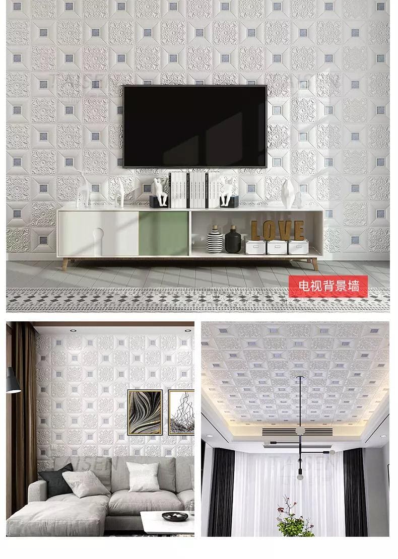 3D Self Adhesive Roof Wallpaper, PVC Waterproof Embossed Wall Stickers, Contact Paper Roof Ceiling Stereo Wallpaper, Removable Peel and Stick Wallpaper 3D Self Adhesive Roof Wallpaper, PVC Waterproof Embossed Wall Stickers, Contact Paper Roof Ceiling Stereo Wallpaper, Removable Peel and Stick Wallpaper